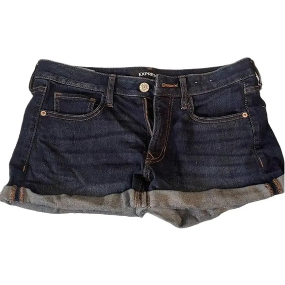 Express Pants - Express Size 4 Denim cuffed shorts.​​